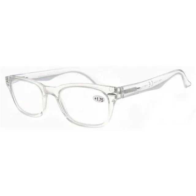 ModFan Unisex Full Rim Square Acetate Reading Glasses Msr029