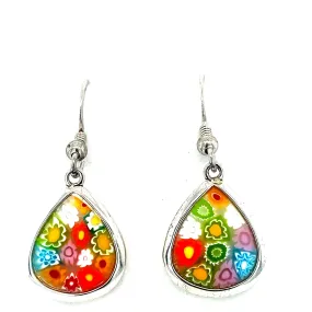 Murano Glass Dangle Earrings