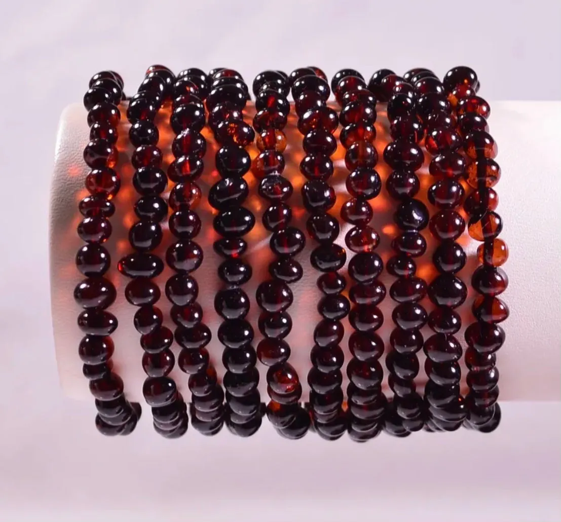 Natural Baltic Amber Necklaces and Bracelets