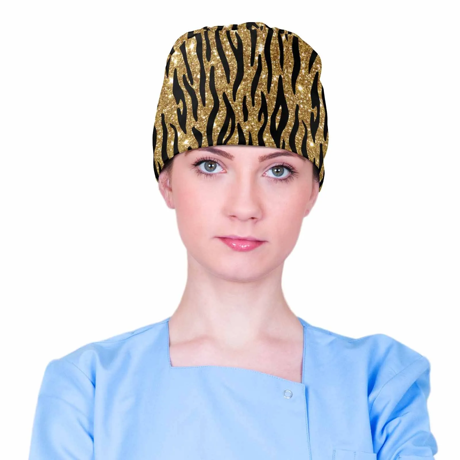 Nurse Scrub Cap Animal Print 2  Scrub Cap