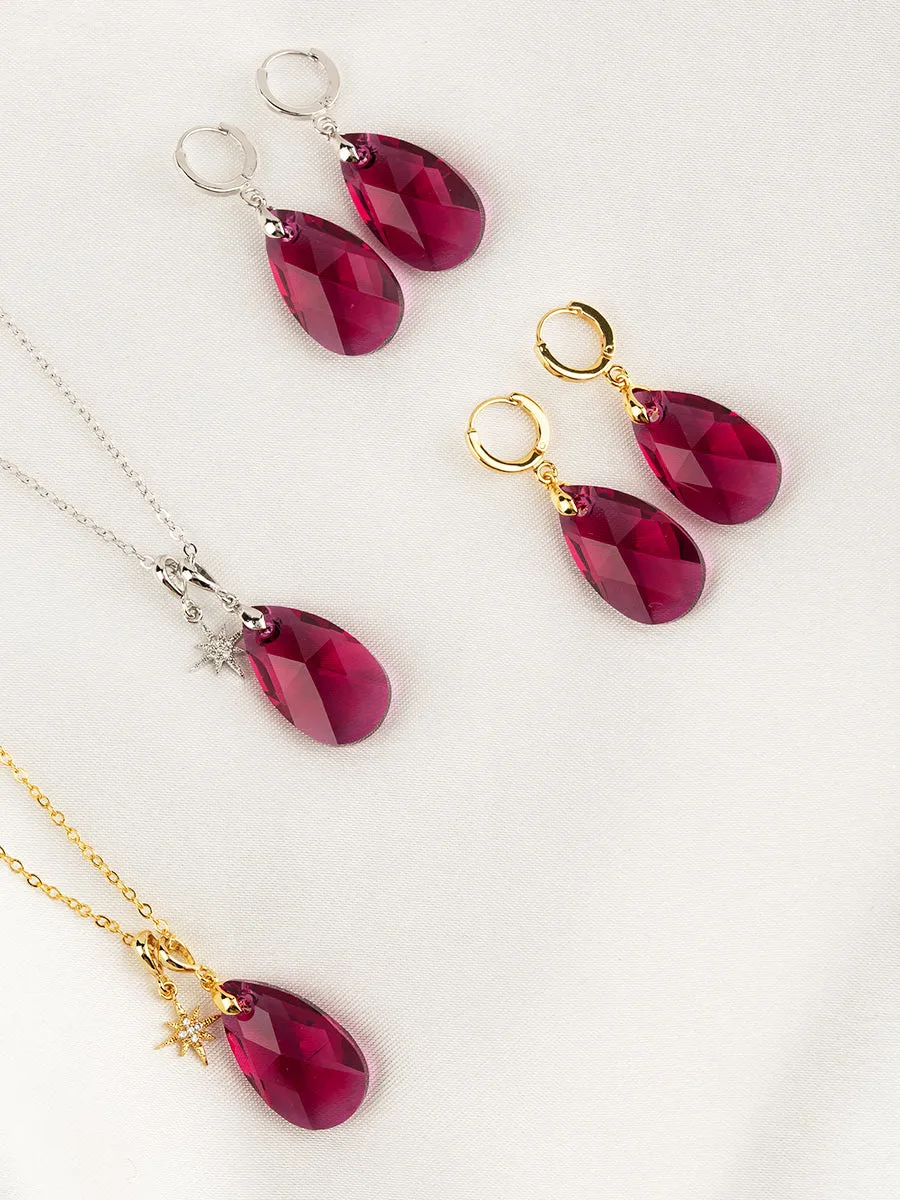 Olivia Jewelry Set | Ruby