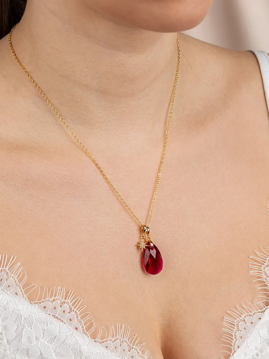 Olivia Jewelry Set | Ruby