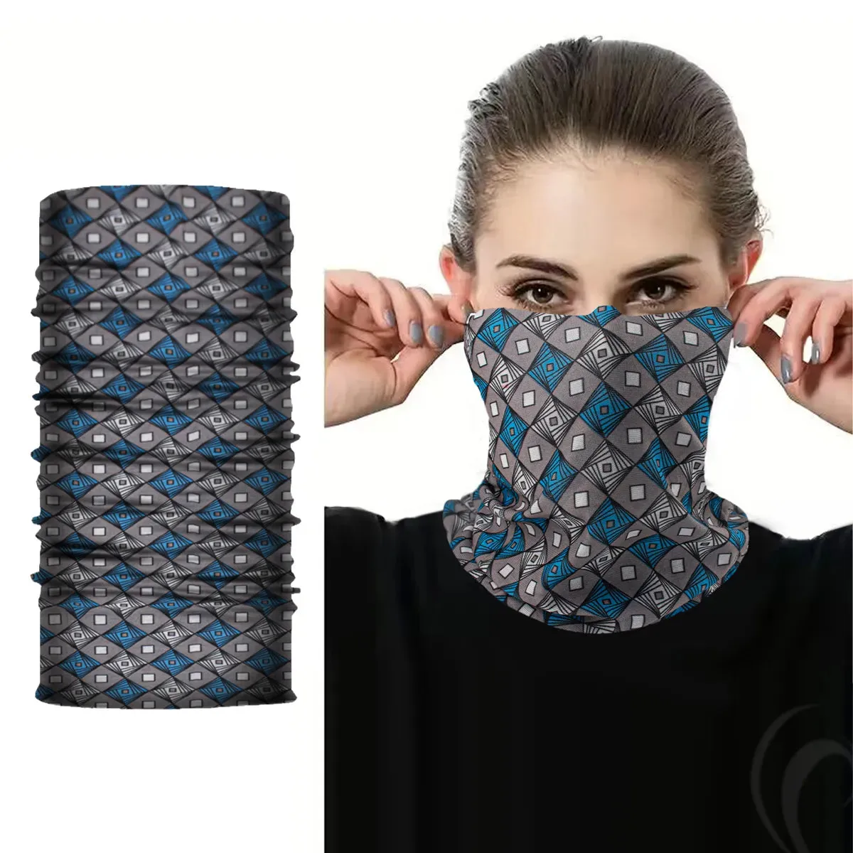 Outdoor Sports Cycling Scarf Breathable Sunscreen Headscarf Magic Headband Scarf Cycling Mask Neck Cover For Men and Women