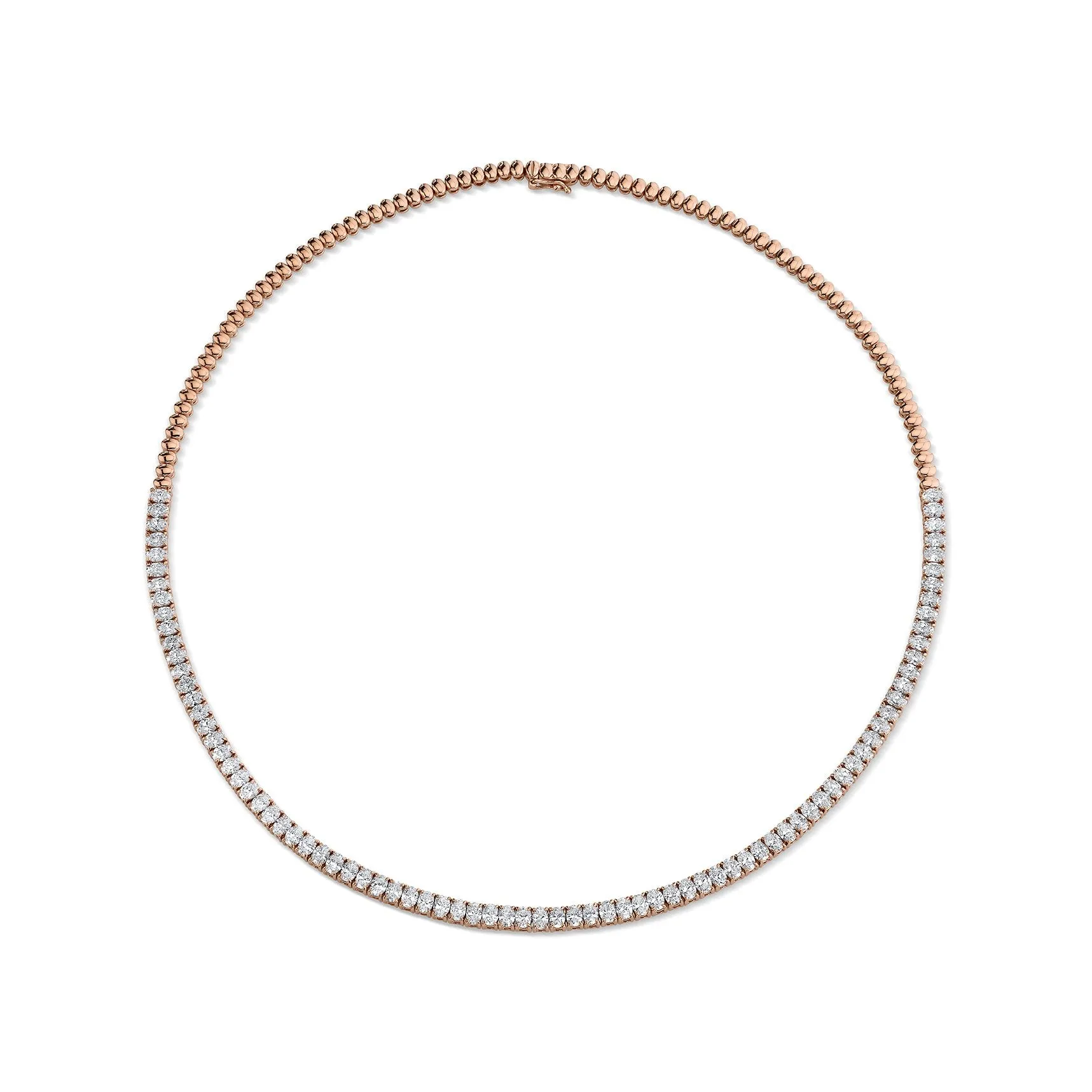 OVAL DIAMOND CHOKER