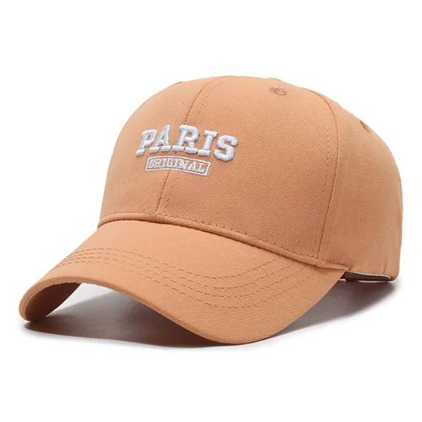 Paris Embroidery Adjustable Baseball Cap 巴黎刺繡可調節棒球帽