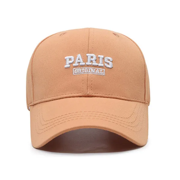 Paris Embroidery Adjustable Baseball Cap 巴黎刺繡可調節棒球帽