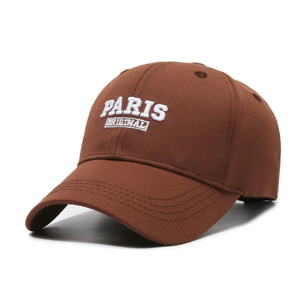 Paris Embroidery Adjustable Baseball Cap 巴黎刺繡可調節棒球帽