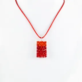 Picado Mini Pendant - Red