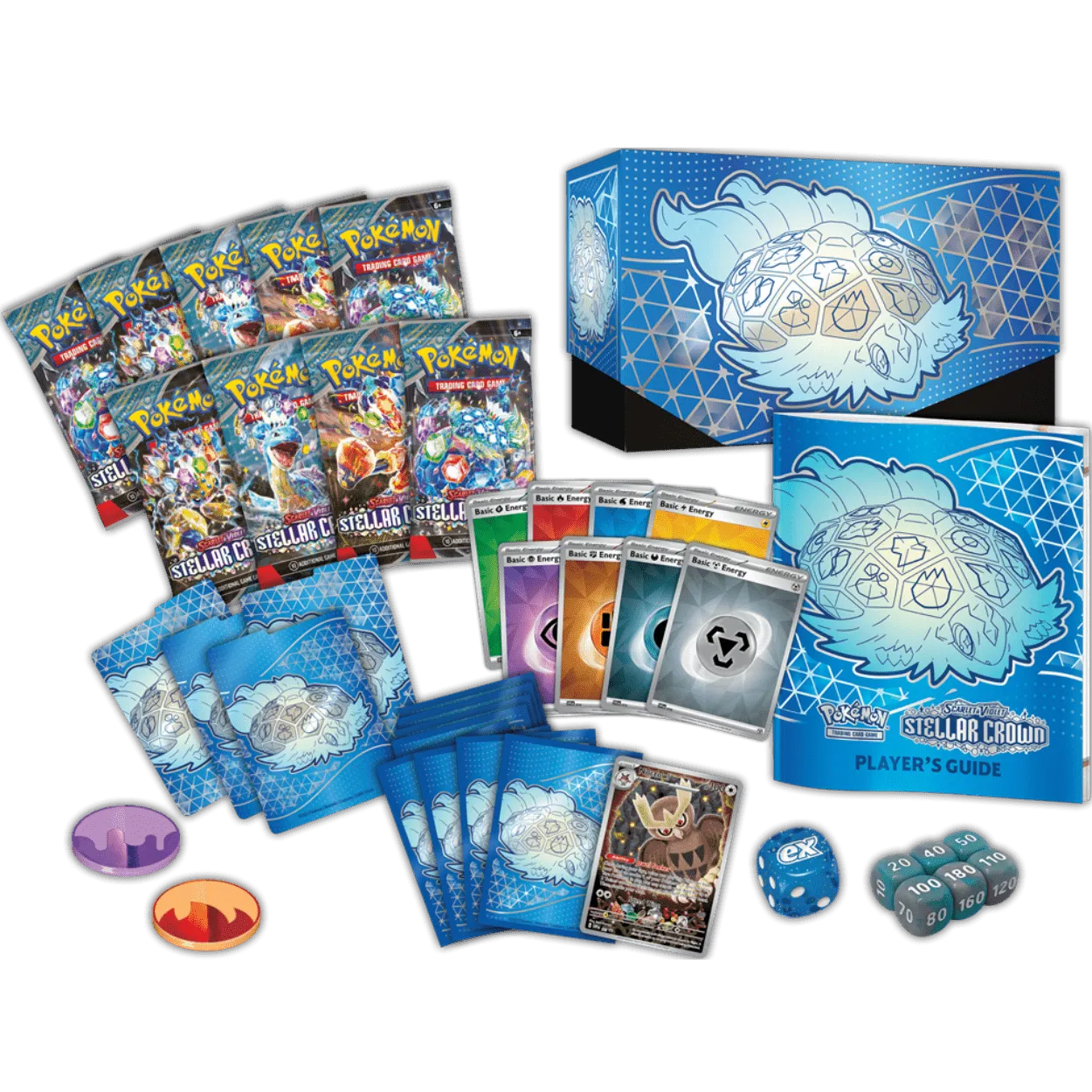 Pokemon TCG: SV07 Stellar Crown Elite Trainer Box