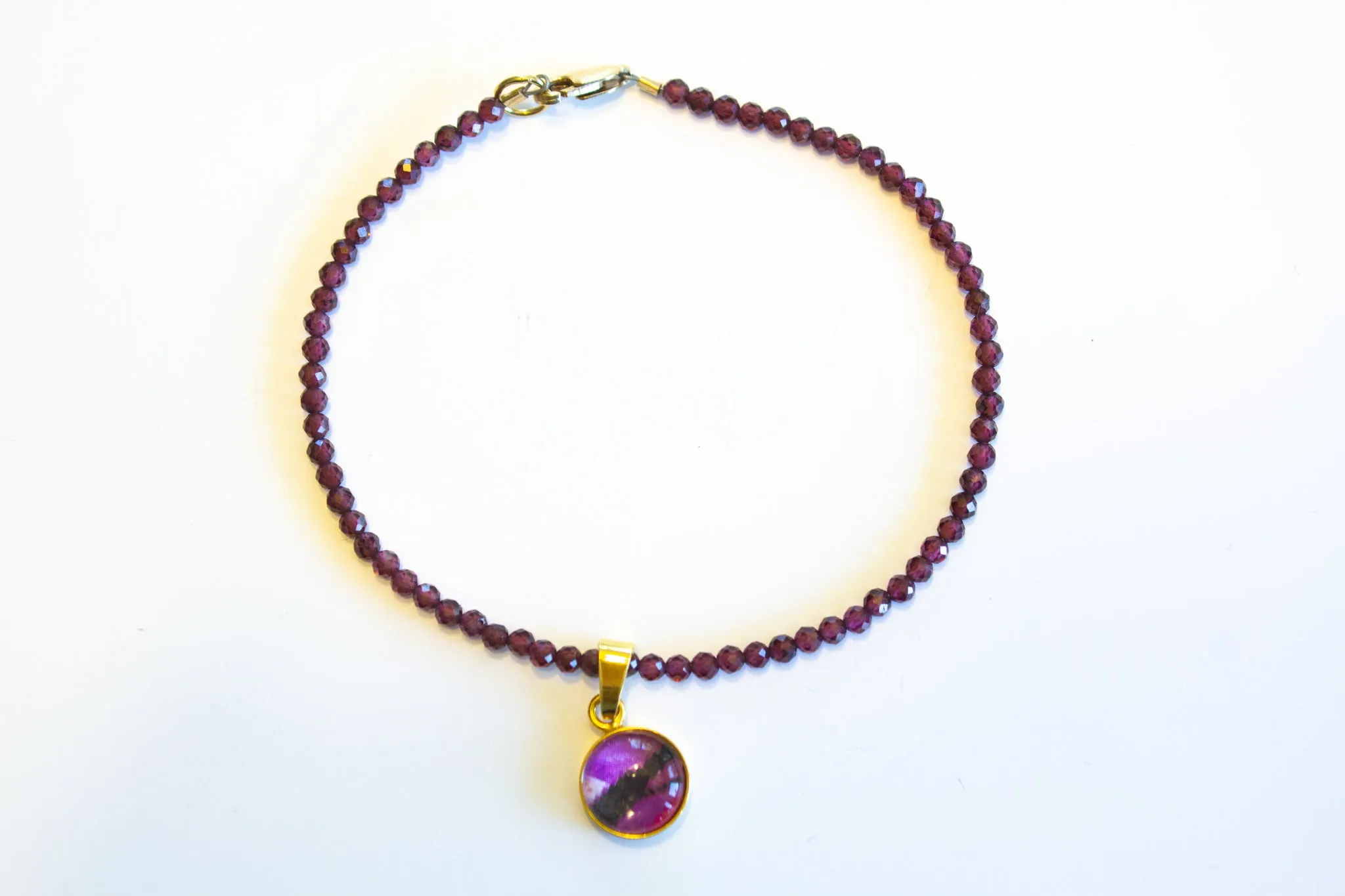 PRECIOUS GEMSTONE BRACELET-GARNET