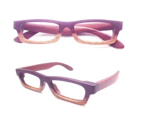 purple heart wood LOVE-WOOD two tone