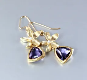 "Ariadna" - Cubic Zirconia and 14K Gold-Filled Earrings