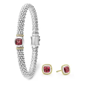 Rittenhouse Rhodolite Garnet Caviar Gift Set