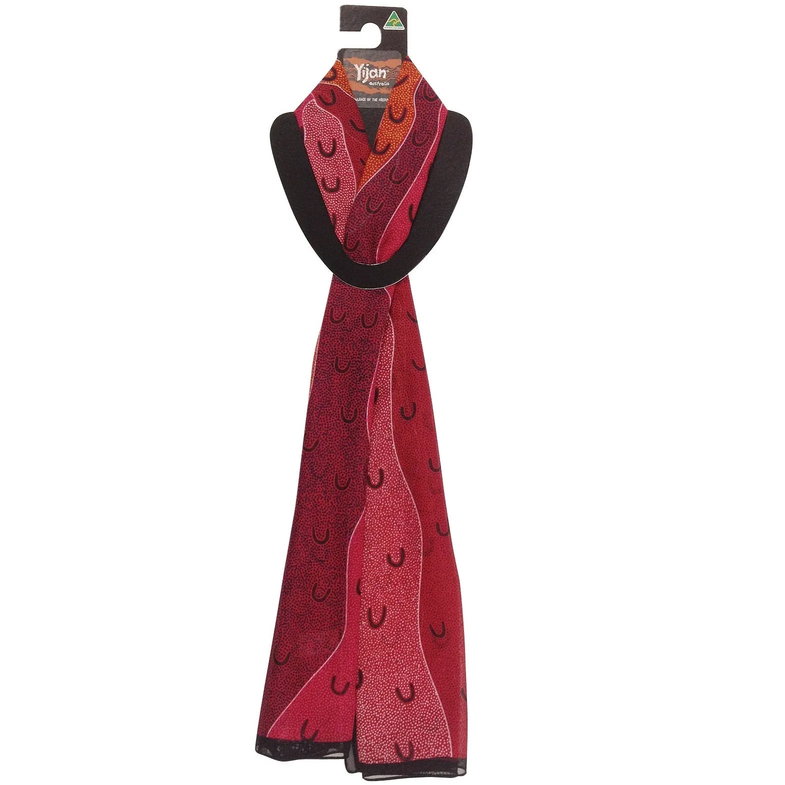 Scarf - Maureen Hudson Nampajimpa - Red