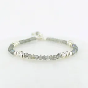 Silver Twist Stacking Bracelet