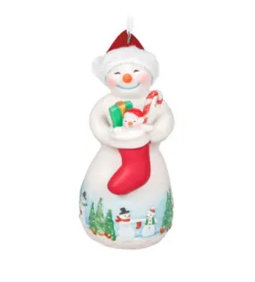 Snowtop Lodge Noelle T. Klaus Porcelain Ornament