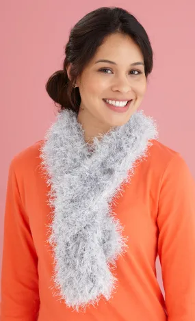 Soft Furry Scarf (Crochet) - Version 1