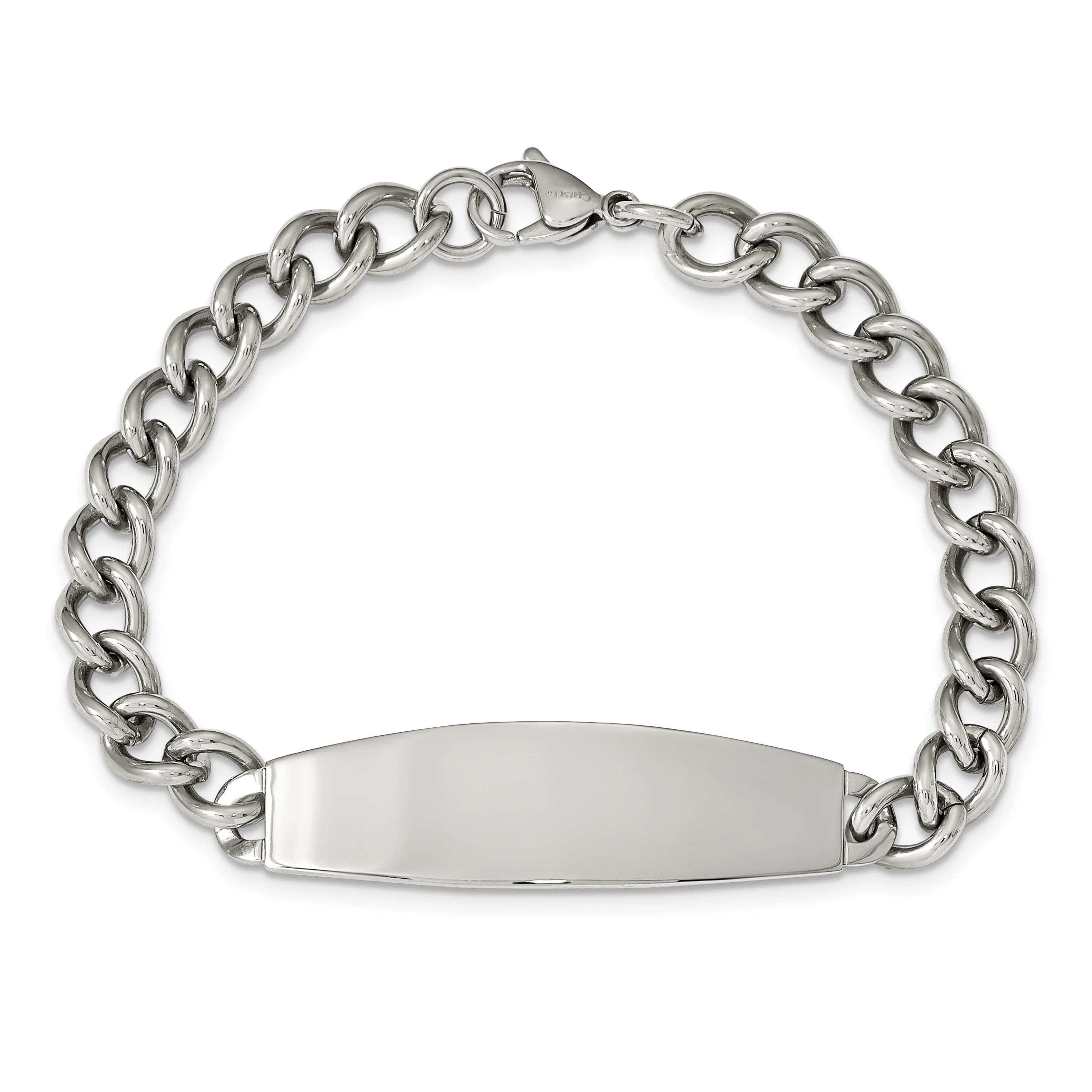 Stainless Steel Engraveable ID Bracelet