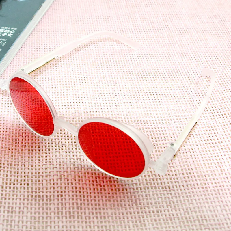 Sunglasses Retro round Prince Glasses Women's UV Protection Sun Glasses