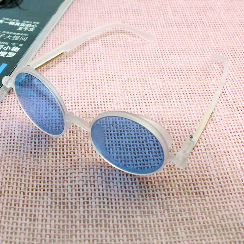 Sunglasses Retro round Prince Glasses Women's UV Protection Sun Glasses