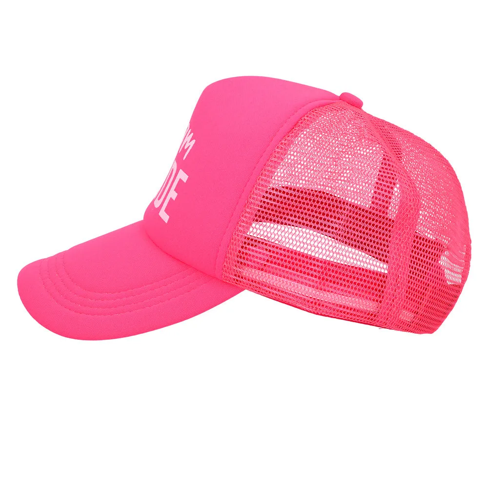 Team Bride Cap pink