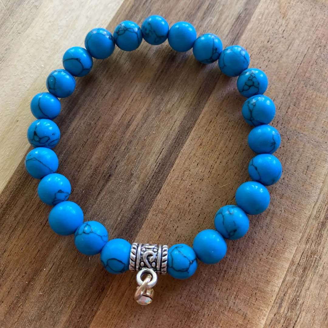 Throat Chakra Communication Turquoise Bracelet