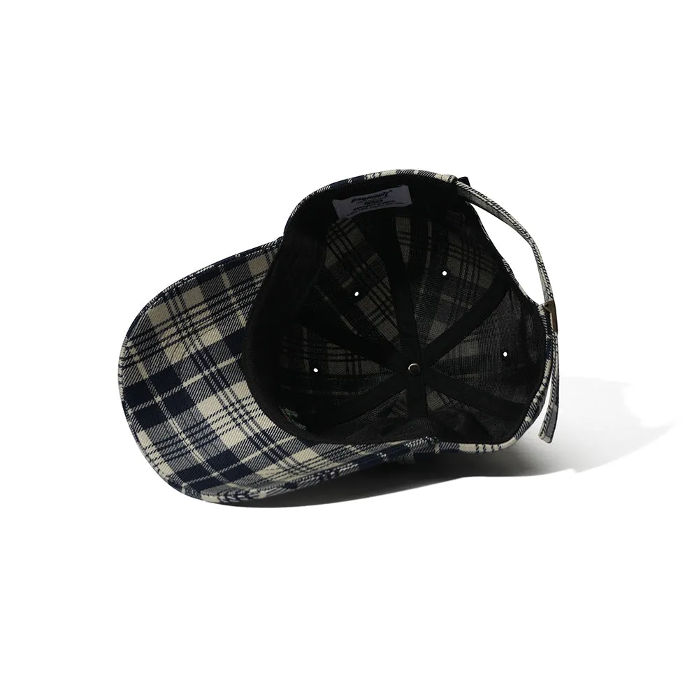 TR CAP NAVY CHECK