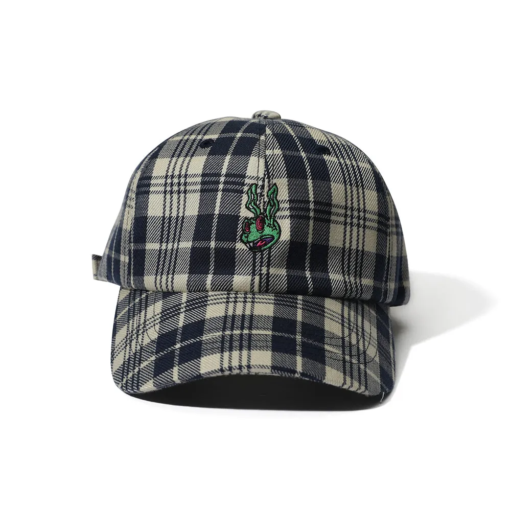 TR CAP NAVY CHECK