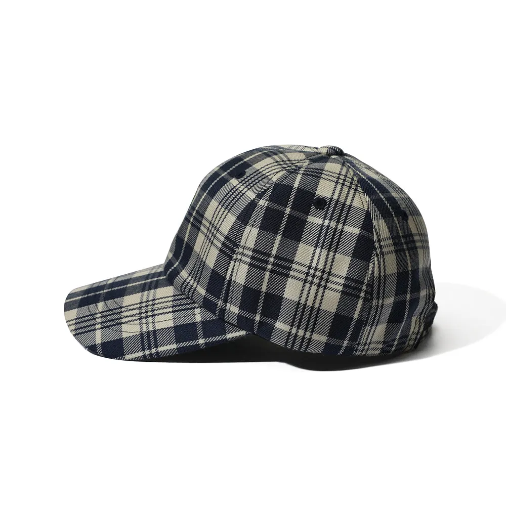 TR CAP NAVY CHECK