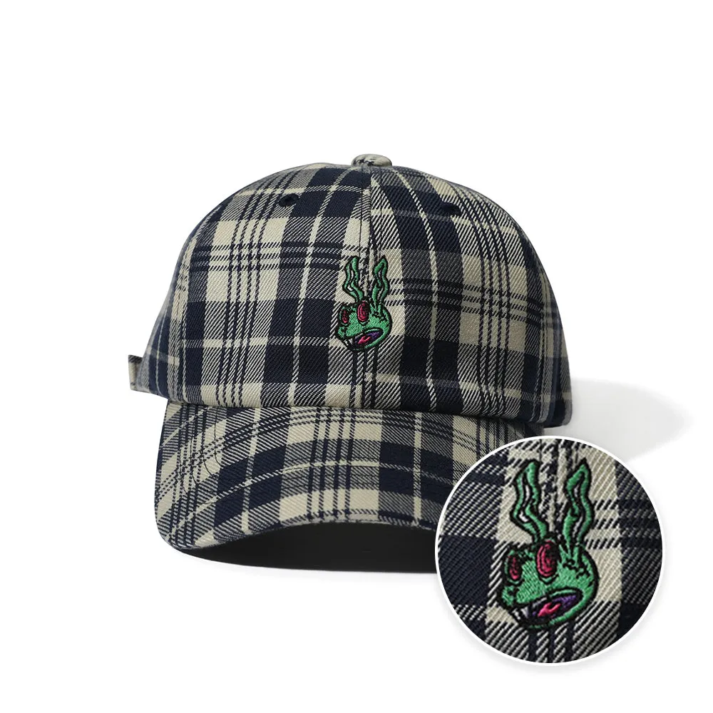 TR CAP NAVY CHECK