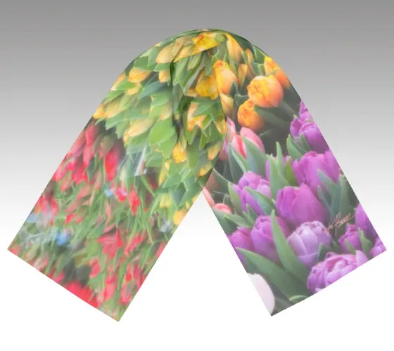 Tulip Market Scarf