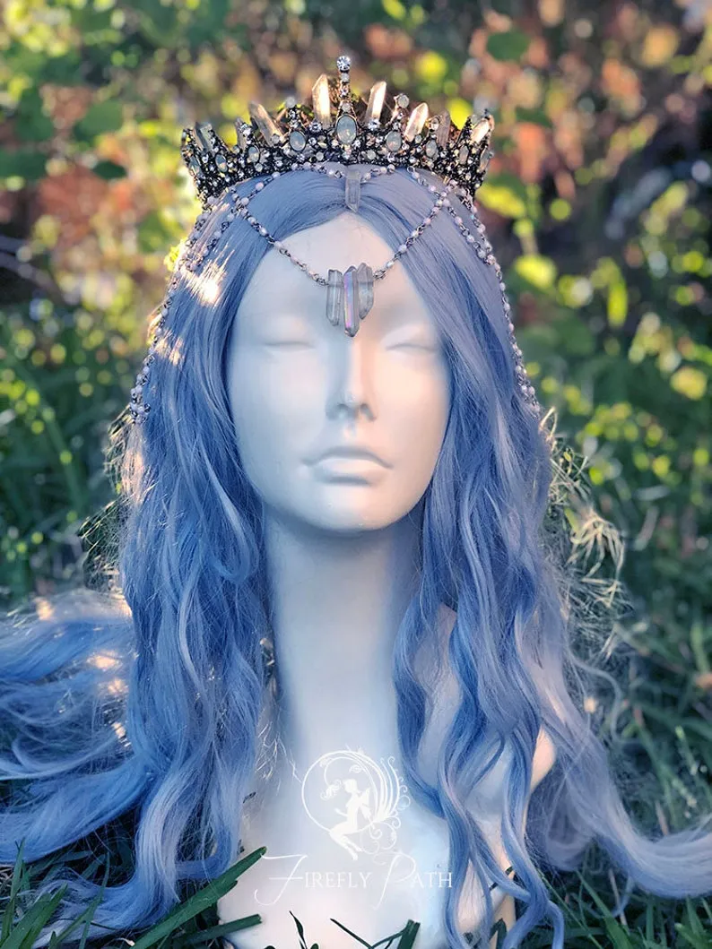 Tutorial: Crystal Crown makeover from a crown from Amazon.com