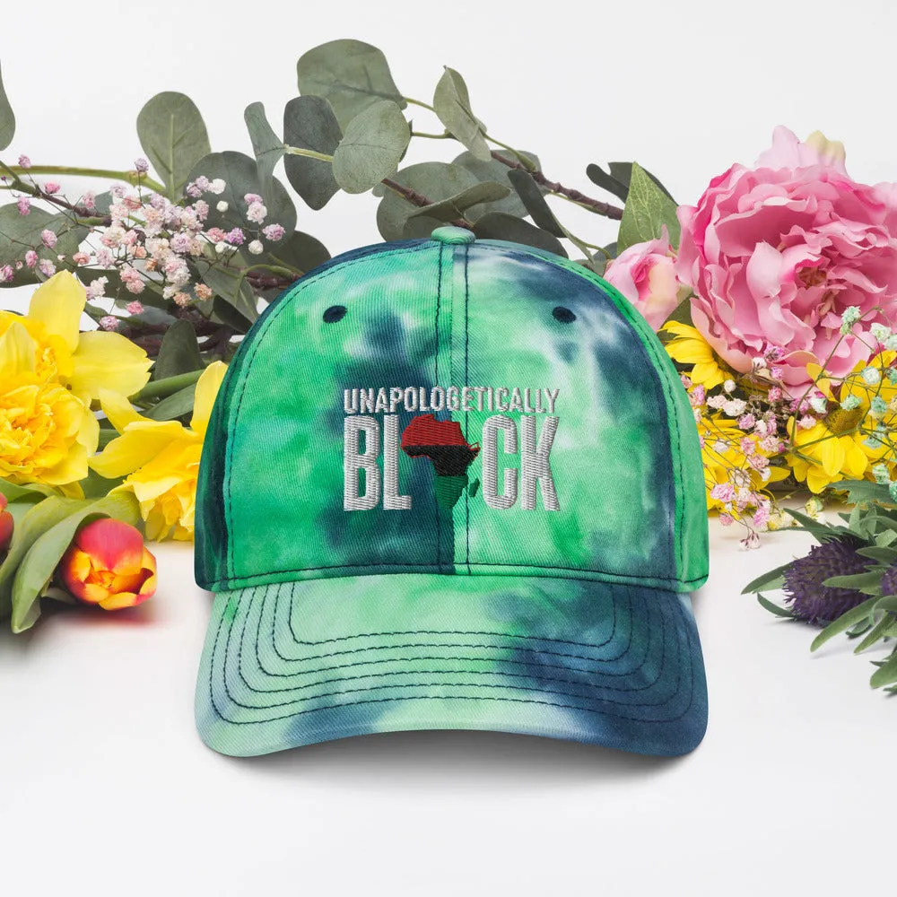 Unapologetically Black Rbg Tie dye hat