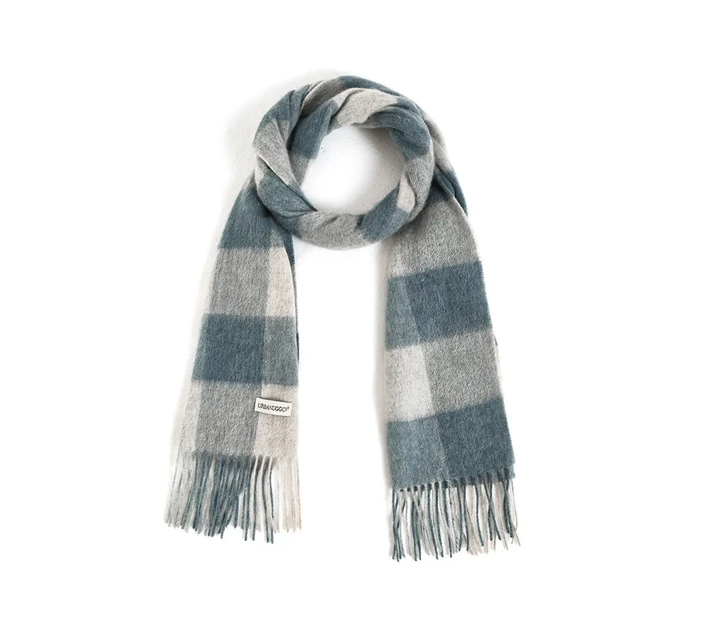 Urban UGG® 100% Wool Check Scarf Zoe