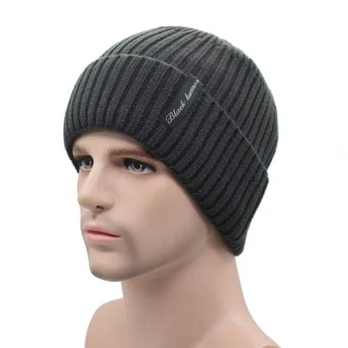 Winter Beanies Men Knitted Hat Caps Beany Mask Gorras Bonnet Warm Baggy Winter Hats For Men Women Skullies Beanies Hats