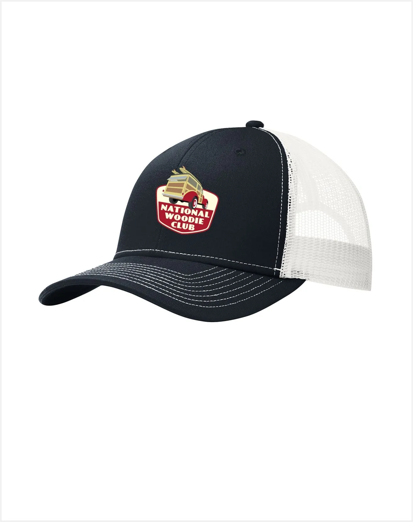 Woodie Club Trucker Mesh Cap