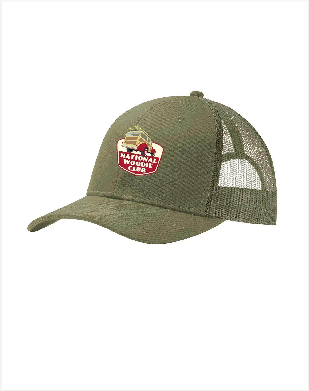 Woodie Club Trucker Mesh Cap