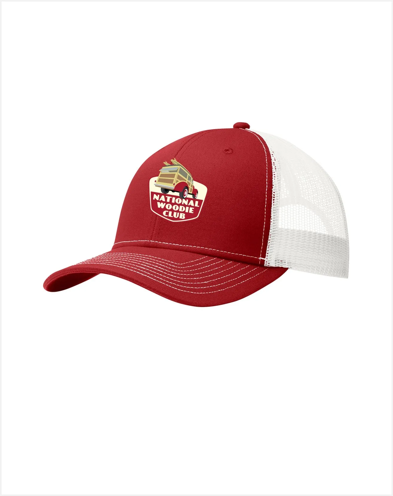 Woodie Club Trucker Mesh Cap