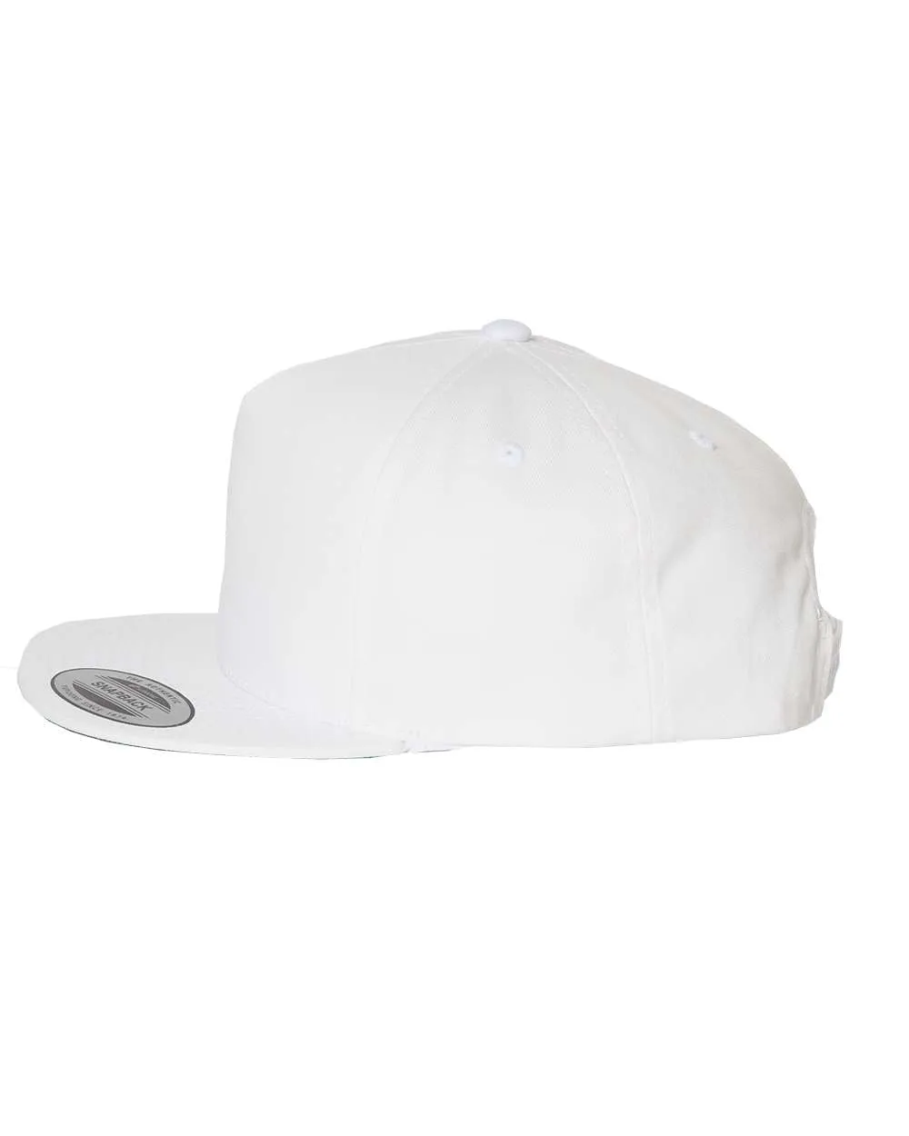 Yupoong 6007 Adult 5-Panel Cotton Twill Snapback Cap